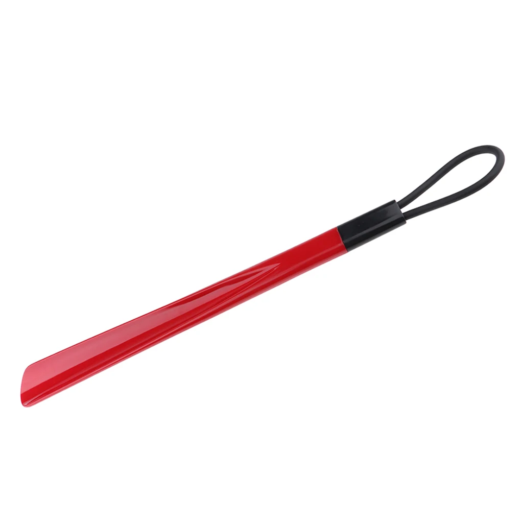 50cm Plastic Long Shoe Horn Shoehorn with Loop Convenient for Hanging