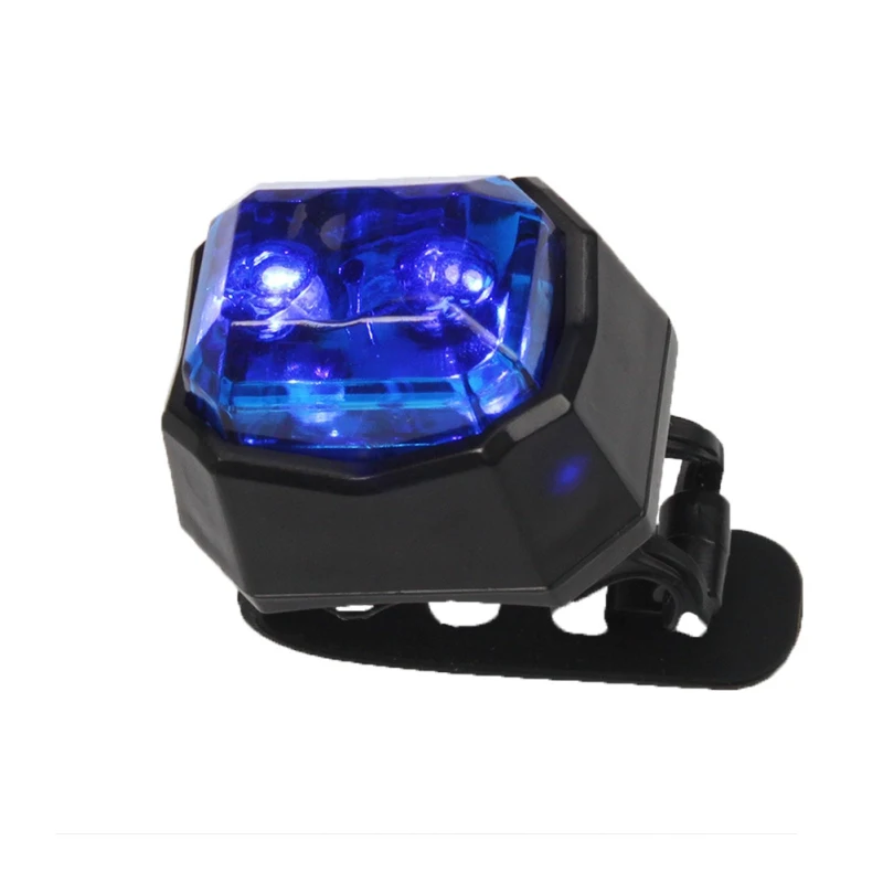 

USB Waterproof Bike Bicycle Cycling Front Rear Tail Helmet Red Flash Safety Lights Bicycle Warning Lamp Safety Warning Light