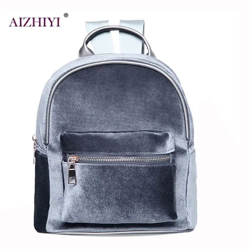 

Brand Pleuche Preppy Style School Backpack Bag For College Simple Design Women Casual Leisure Daypack mochila Female New Backpak