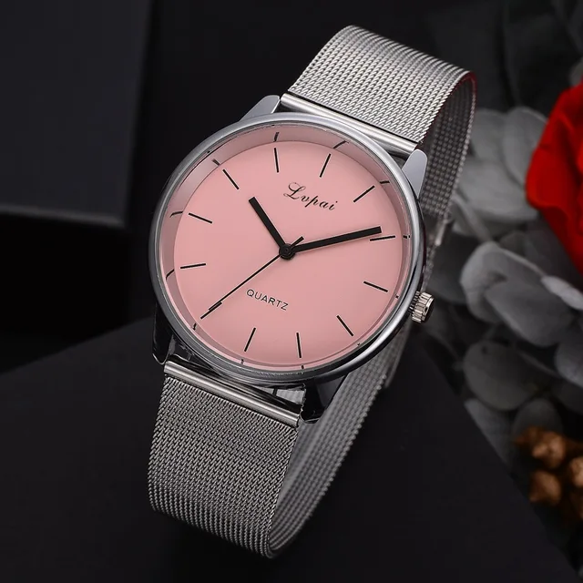 Luxury Silver Mesh Belt Girl Colorful Dial Bracelet Watch Women Ladies Casual Dr Luxury Silver Mesh Belt Girl Colorful Dial Bracelet Watch Women Ladies Casual Dr