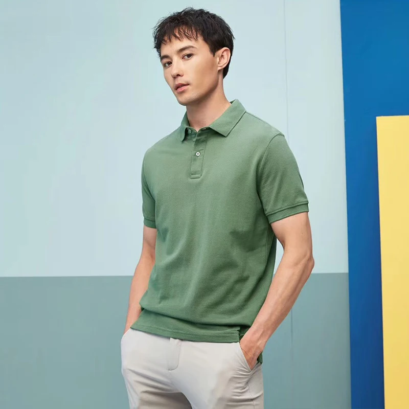mens fitted polo shirts