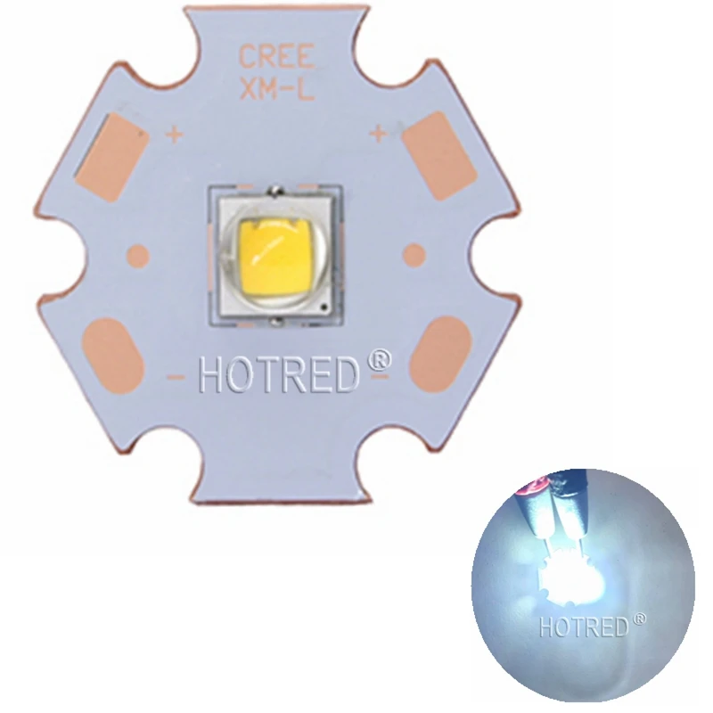 Cree XLamp XML XM L или XML2 L2 T6 10 Вт светодиодный эмиттерный диод высокой мощности на