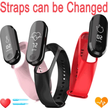 

Detachable Strap Smart Bracelet Fitness Blood Pressure Heart Rate Tracker Smart Band Sports Smart Wristband Steps Counter Y13