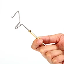 Поворотный наконечник в виде прута встроенный наполовину сцепка лучших узлов связующее устройство и инструменты для завязывания мух