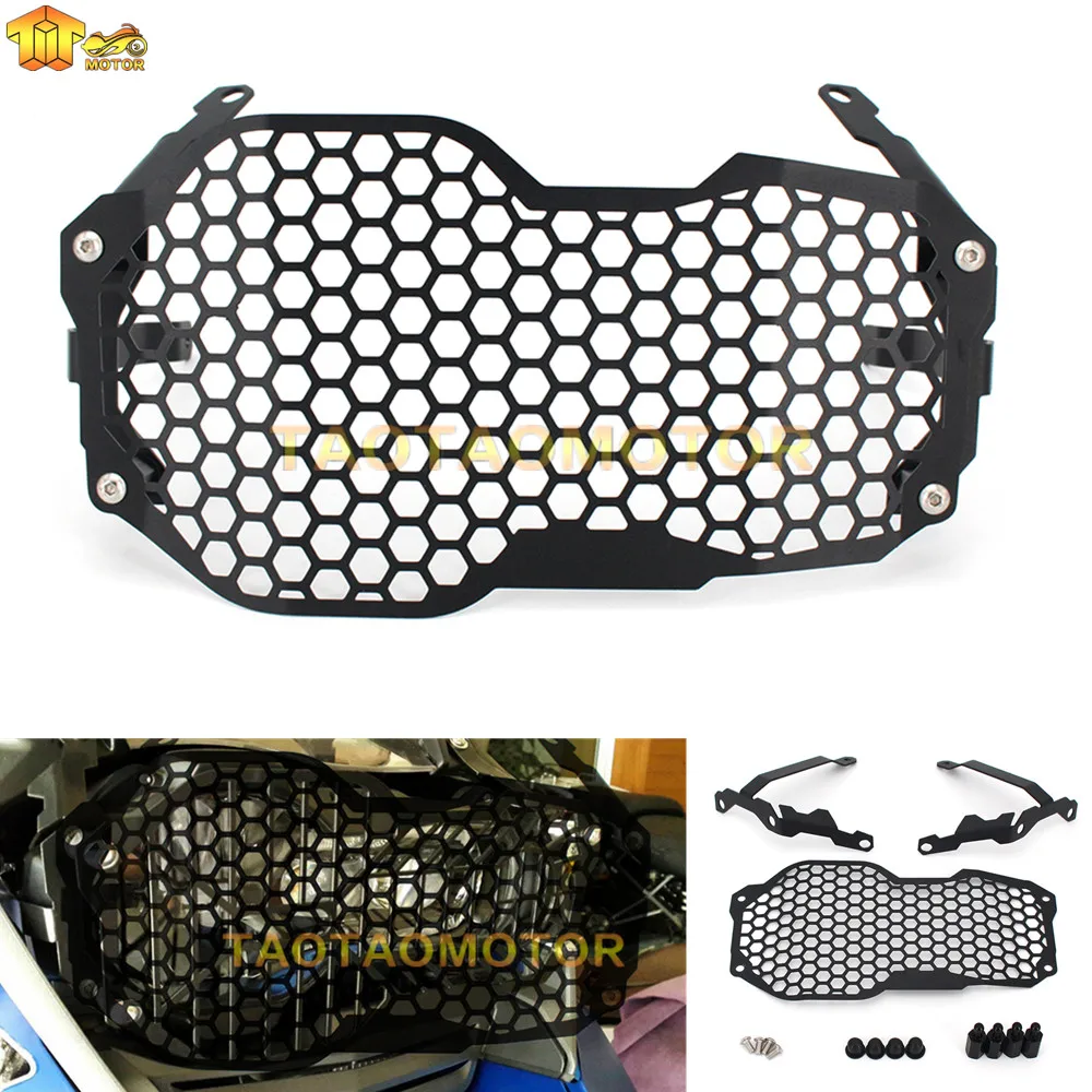 CK CATTLE KING Motorcycle Headlight Grille Guard Cover Protector For