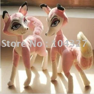 2pcs/lot Free shipping hot Blinking pink plush toy fox doll | Игрушки и хобби