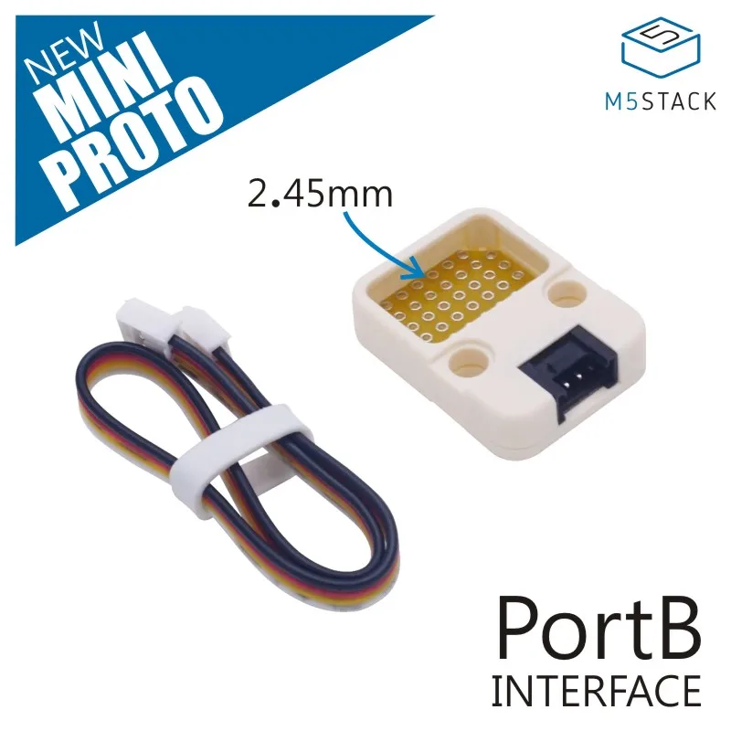 M5Stack мини Proto плата блок прототипирования 2,54 мм PCB роща порт совместимый ESP32 комплект разработки принимаются на заказ