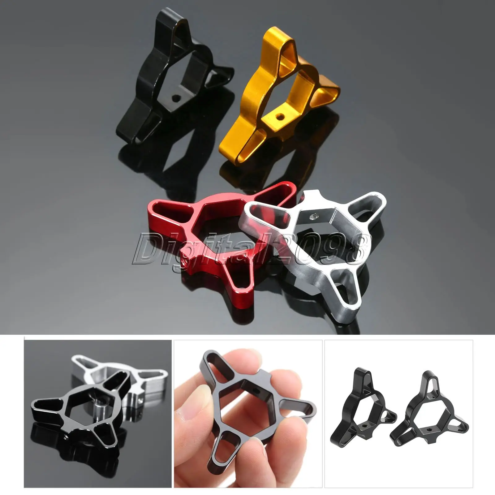 

2Pcs New Motorcycle 22mm CNC Aluminum Fork Preload Adjusters Universal for Honda CBR600RR Ducati KAWASAKI ZX6R Suzuki GSXR 600