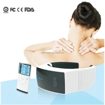 

china product battery operated neck Wireless Remote Control massager