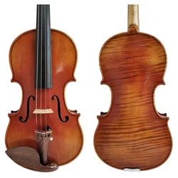 Free Shipping 4/4 Size Violin Copy Stradivarius 1716 100% Handmade Oil Varnish  +  Carbon Fiber Bow  Foam Case FPVN05