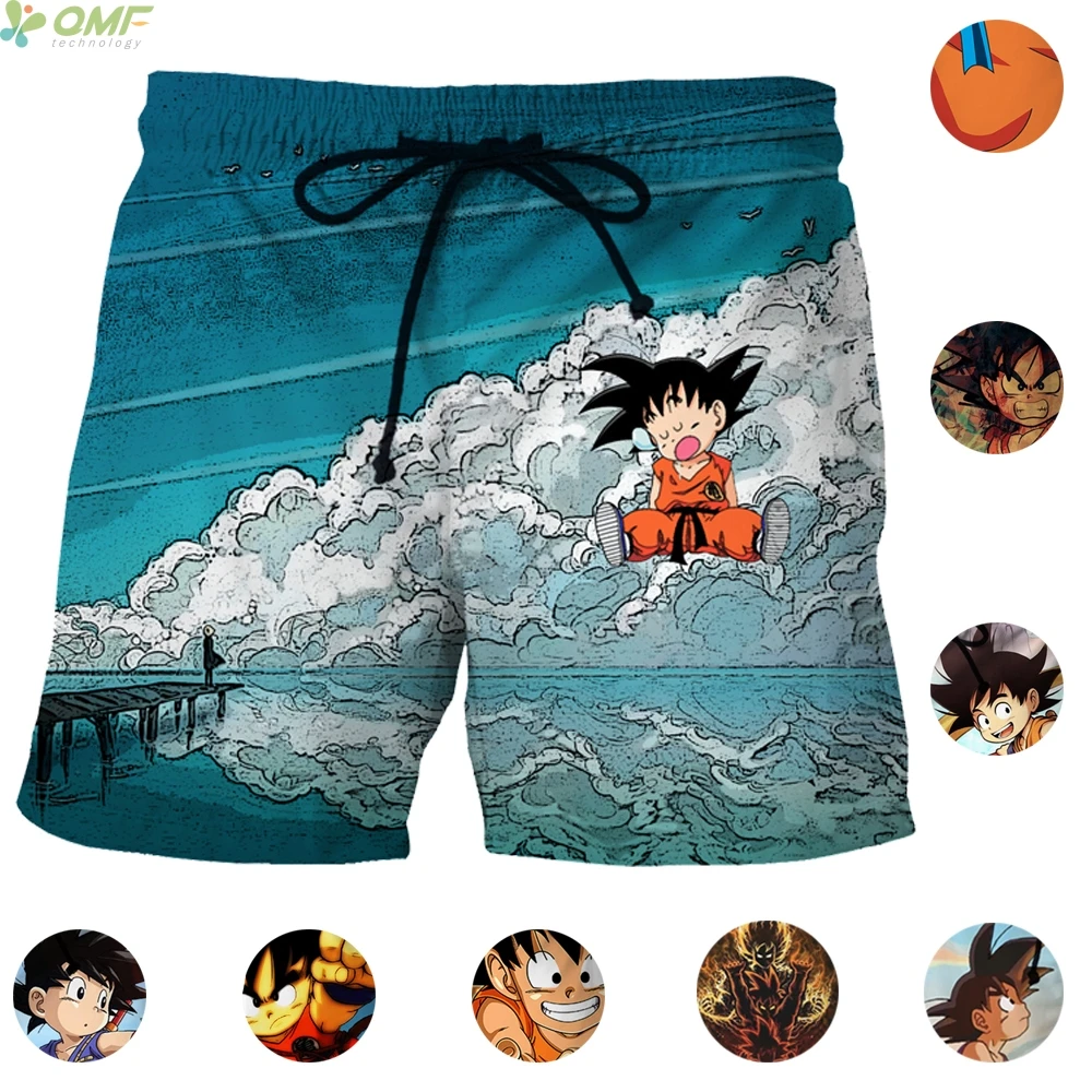 goku jogger shorts