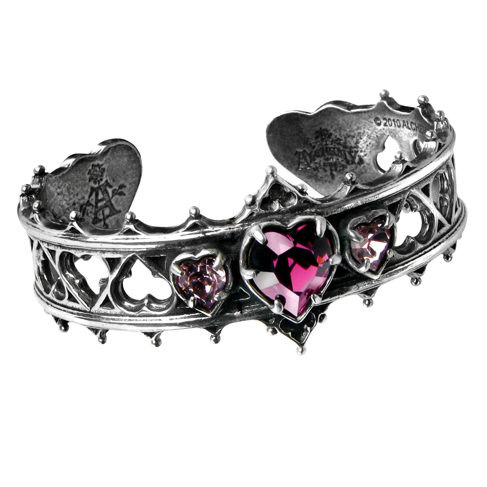 

Women Hollow Heart Stainless Steel Bracelet Metal Love Bracelet Personalized Jewelry Rhinestone Punk Bracelet and Bangles ladies