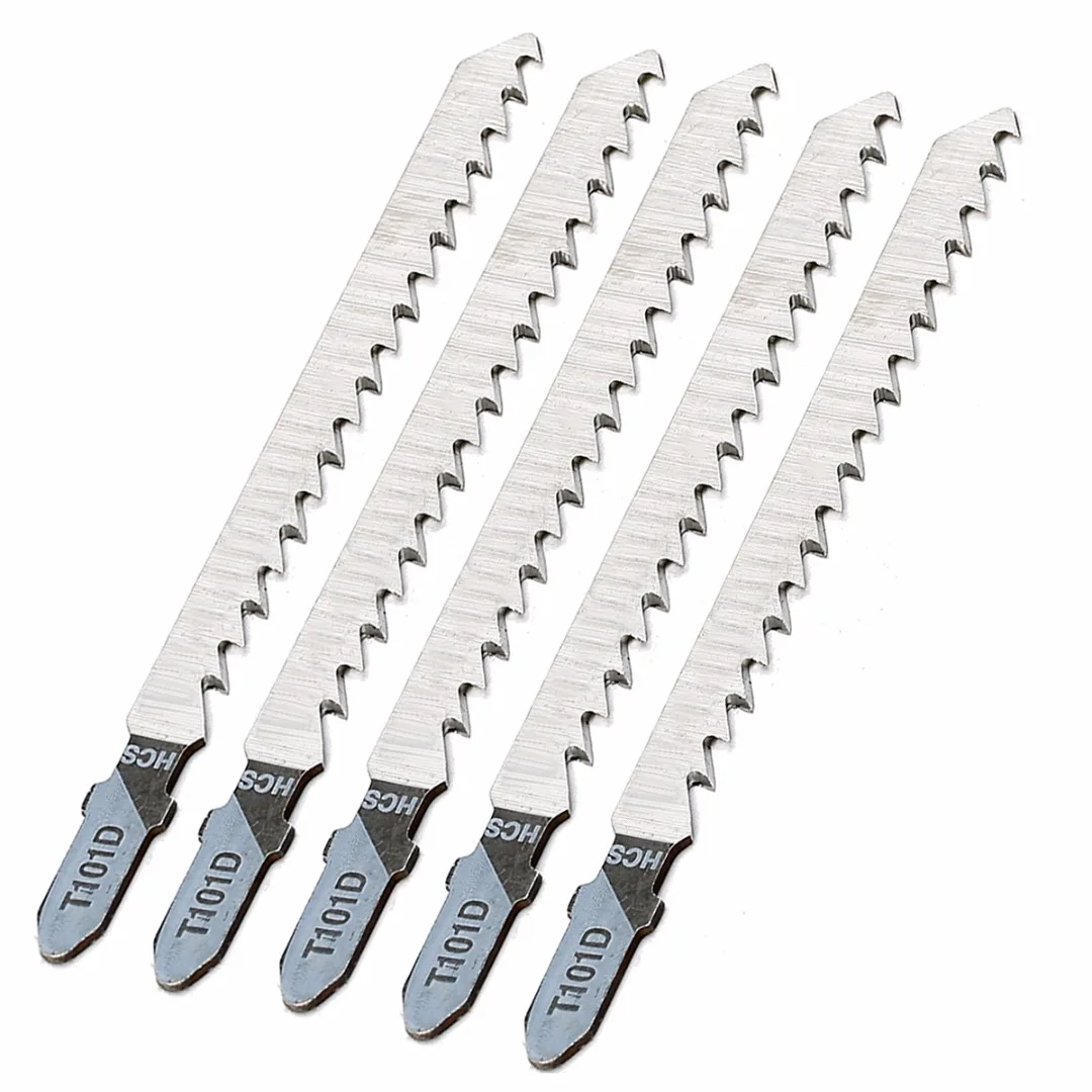 Buy 5pcs T101D Jigsaw Blades Fast Clean Cuts In