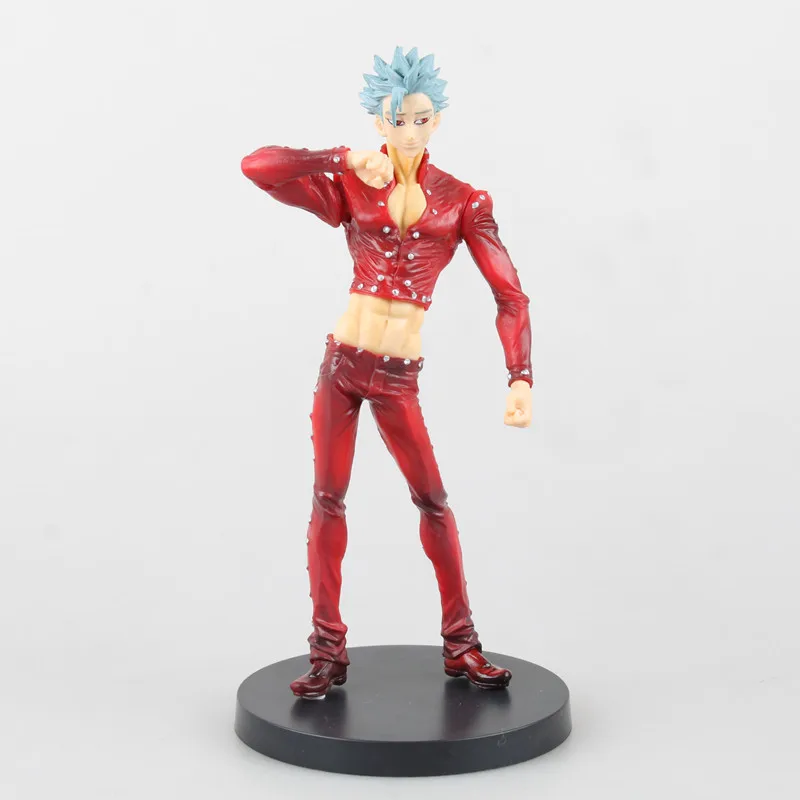 

Anime The Seven Deadly Sins Ban Fox's Sin of Greed PVC Action Figure Collectible Model Toy 17cm KT1787
