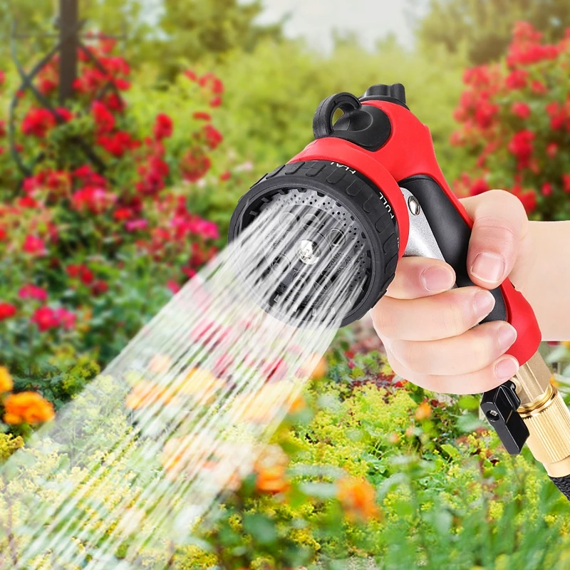 AUDEW High Pressure Sprinkler Nozzle ABS Multi functional Car Water Spray Hose Garden Water for