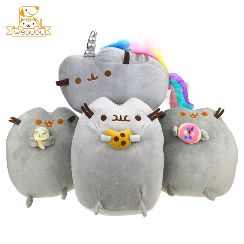 chubby cat plush