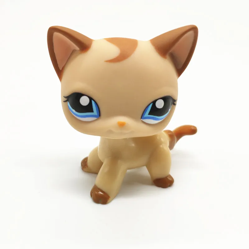 Lps Pet Shop игрушка короткошерстная полоса Кот кокер спаниель Great Dane Lps фигурка классический подарок косплей лучший РЕДКИЙ - Цвет: 9