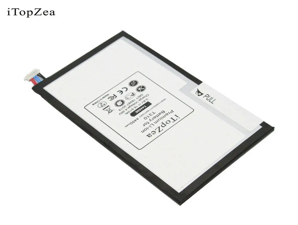 ITopZea 1x4450 мАч сменный аккумулятор T4450E для Samsung Galaxy Tab 3 8 0 T310 T311 T315 SM E0288 E0396