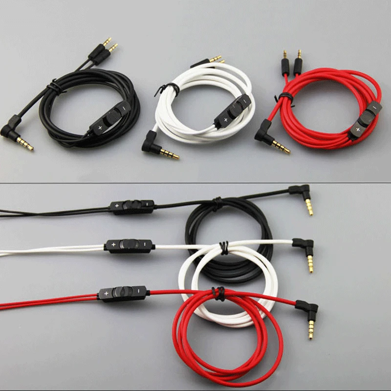  Cavo della cuffia per sol Republic Master Tracks HD V8 V10 V12 X3 Auricolare 3.5mm a 2.5mm Audio So
