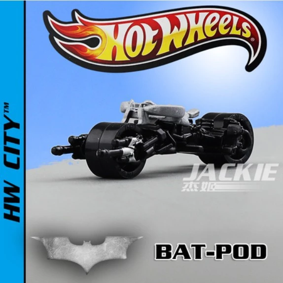 Free shipping Hot wheels Bat- Pod Batman Motorcycle Alloy Car Mordel Toy  