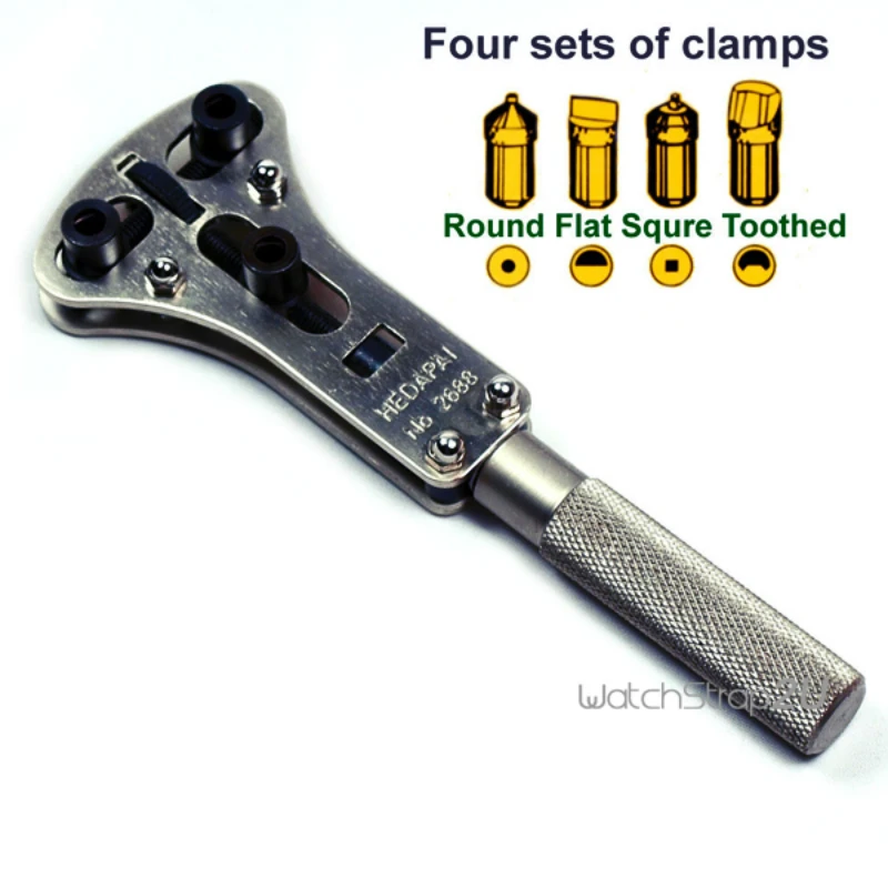 Watch Back Case Battery Cover Opener Wrench Screw Remover Repair Tool
