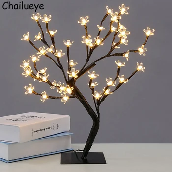 Led Cherry Blossom Tree Takken Nachtverlichting Tafellampen Desk Luminarias Home Slaapkamer Feest Bruiloft Indoor Decoratie Verlichting Led Cherry Blossom Tree Takken Nachtverlichting Tafellampen Desk Luminarias Home Slaapkamer Feest Bruiloft Indoor Decoratie Verlichting