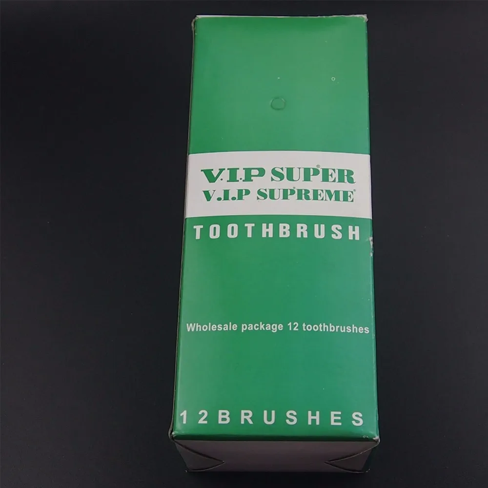 12 шт./кор. для домашнего использования зубная щетка модная упаковка супер жесткая зубная щетка уход за полостью рта очистка полости рта зубная щетка
