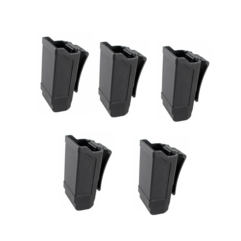 Dual Magazine Holster for 9mm to .45 cal Double Stack Mag Carrier Pouch Single