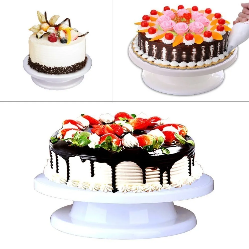 Yookat Revolving Cake Decorating Stand Cake Decorating