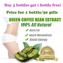 BUY 3 GET 1 FREE Pure green coffee been extracts for weight loss 100 effective 1
