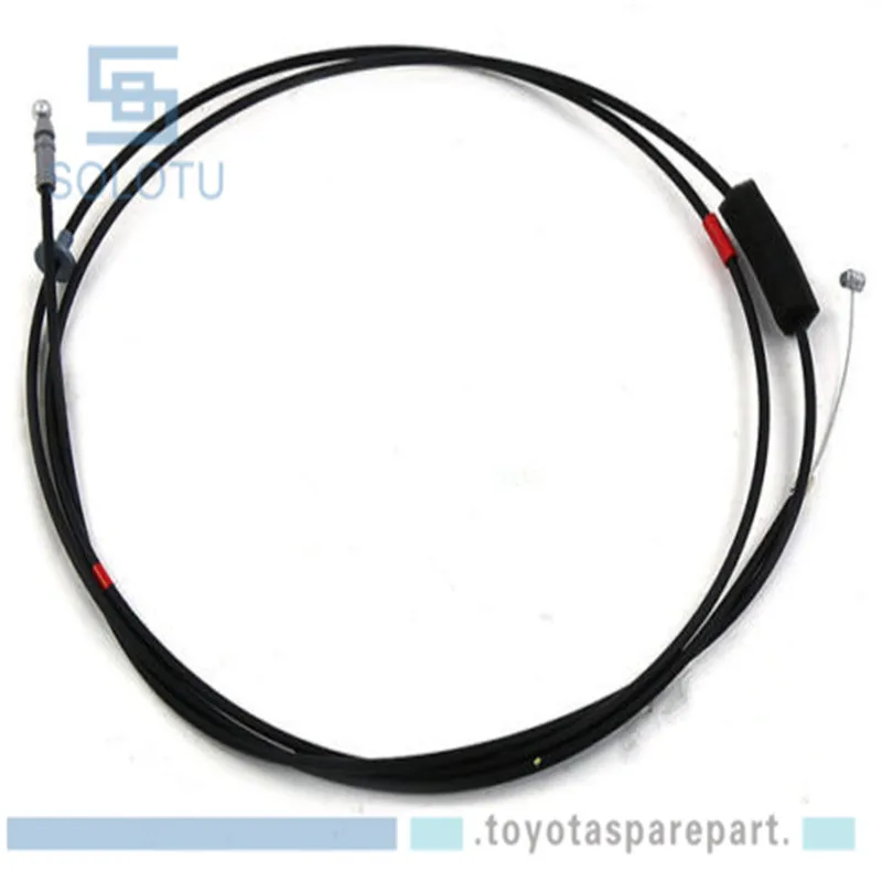 HOOD LOCK CONTROL RELEASE CABLE FOR TOYOTA COROLLA 53630 02170in Engine from