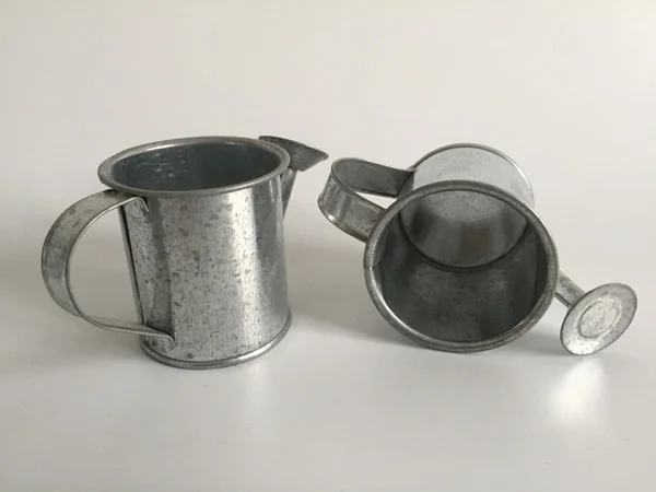 

Silvery Mini Small watering can birthday wedding favors bucket tin Metal Favors Decorative pot easter egg pot 5*6cm