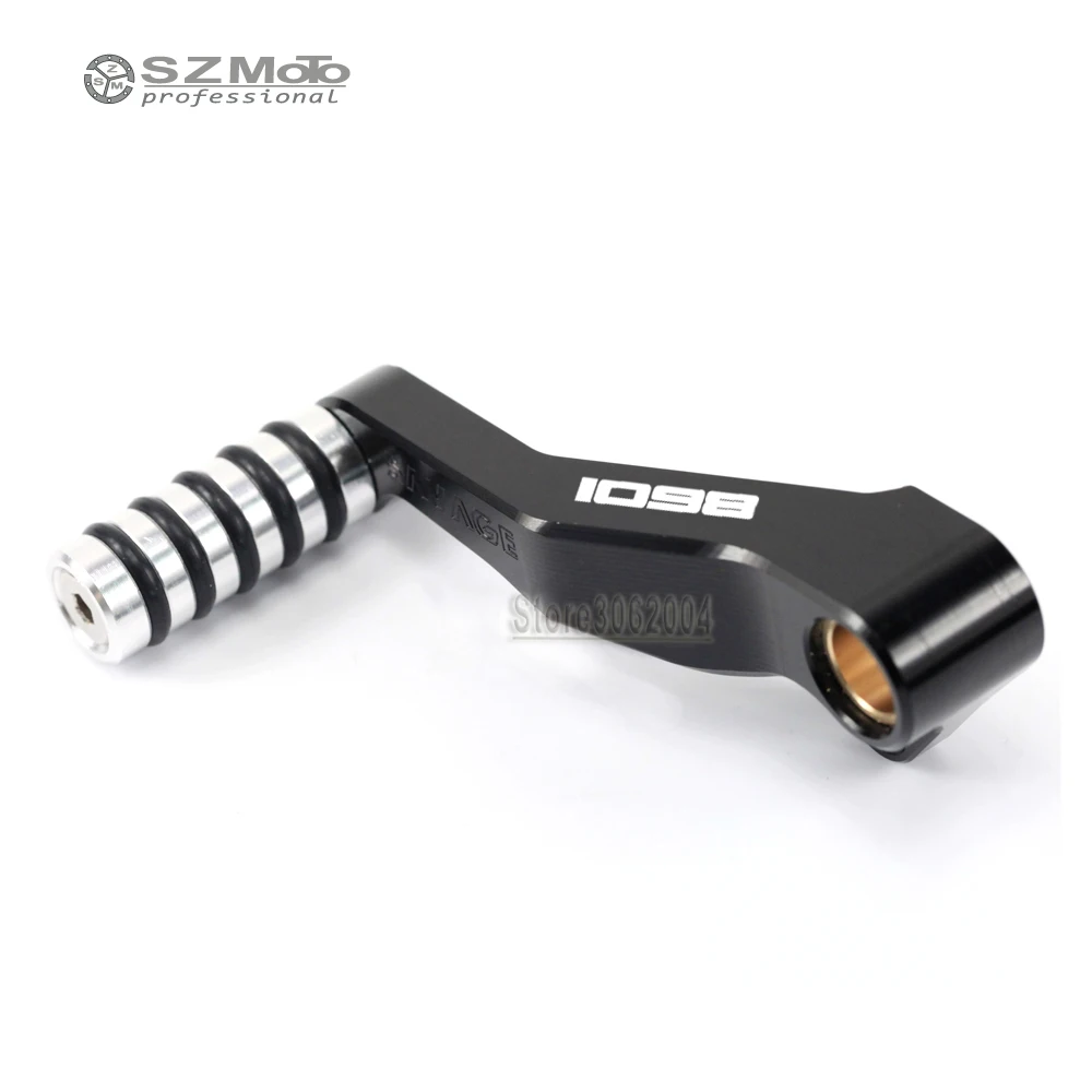 

Motorcycle CNC Aluminum Adjustable Gear Shift Lever Shifter Pedal Accessories For DUCATI 1098/S/R 1098S 1098R 07-2009 With Logo