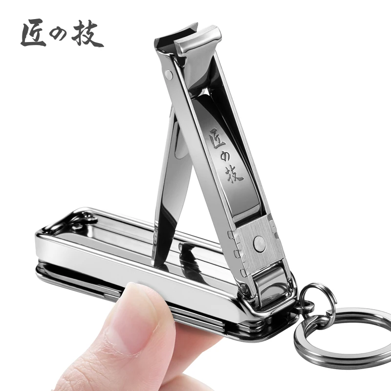 

Finger nail clipper scissors multifunctional folding stainless steel finger plier portable adult finger