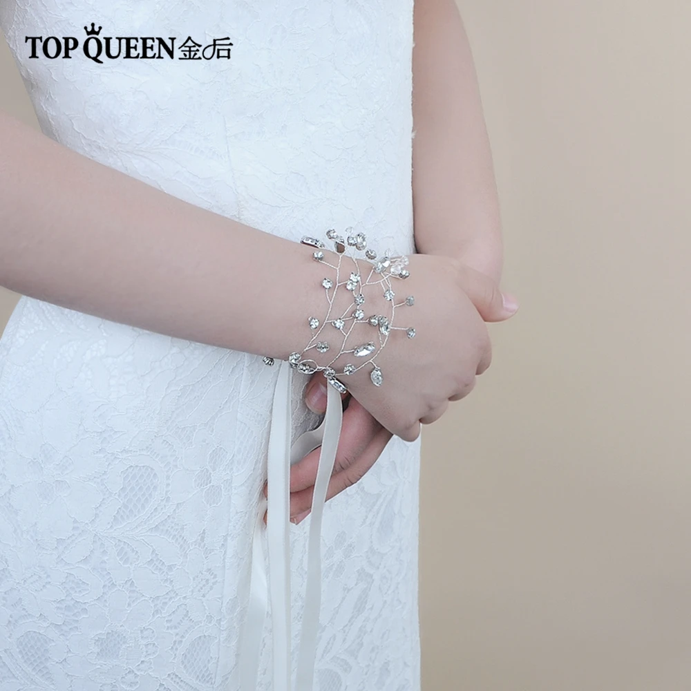 TOPQUEEN SH38 Свадебные ремни с кристаллами свадебный пояс для невесты Свадебные аксессуары ремни на платье тонкий пояс лоза ремень