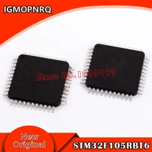 10 шт. Бесплатная доставка STM32F105RBT6 STM32F105 RBT6 QFP64 ARM MCU 32BIT Cortex 64/25(China)