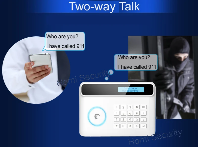 two way talking intercom