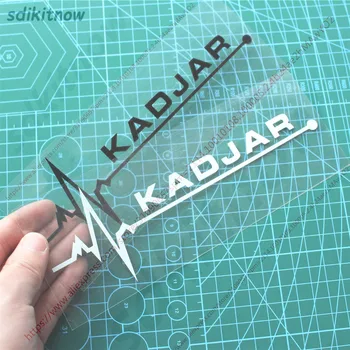 

New Heart Car Decal Sticker Styling Windows Door Decoration For Renault kadjar 2017 2018 2019 accessories