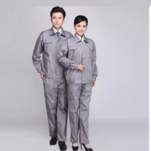 10 комплектов-рубашка и брюки) мужской костюм с длинными рукавами для ремонта двигателя, Рабочая защитная одежда, можно настроить Инженерная форма