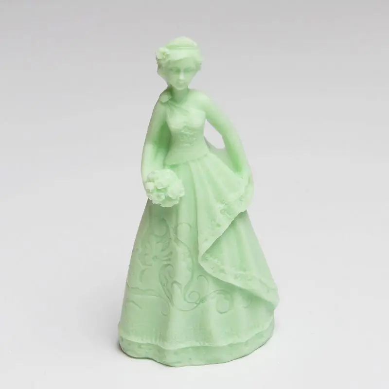 

Wedding girls silicone mold cake decoration fondant Art Soap Making Silicone mould