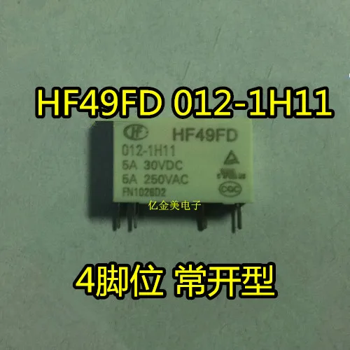 Relay HF49FD 012-1H11 New HF49FD-012-1H11 small normally open type | Обустройство дома