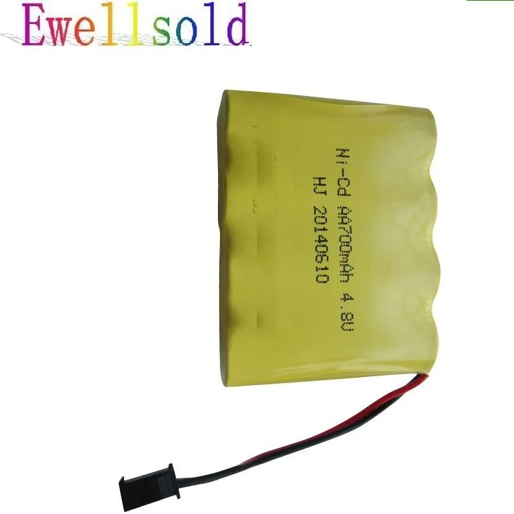 Ewellselling RC car RCTruck boat tank 4 8 v 700mAh Ni CD battery шт./лот|batterie 700mah|tank rcrc |