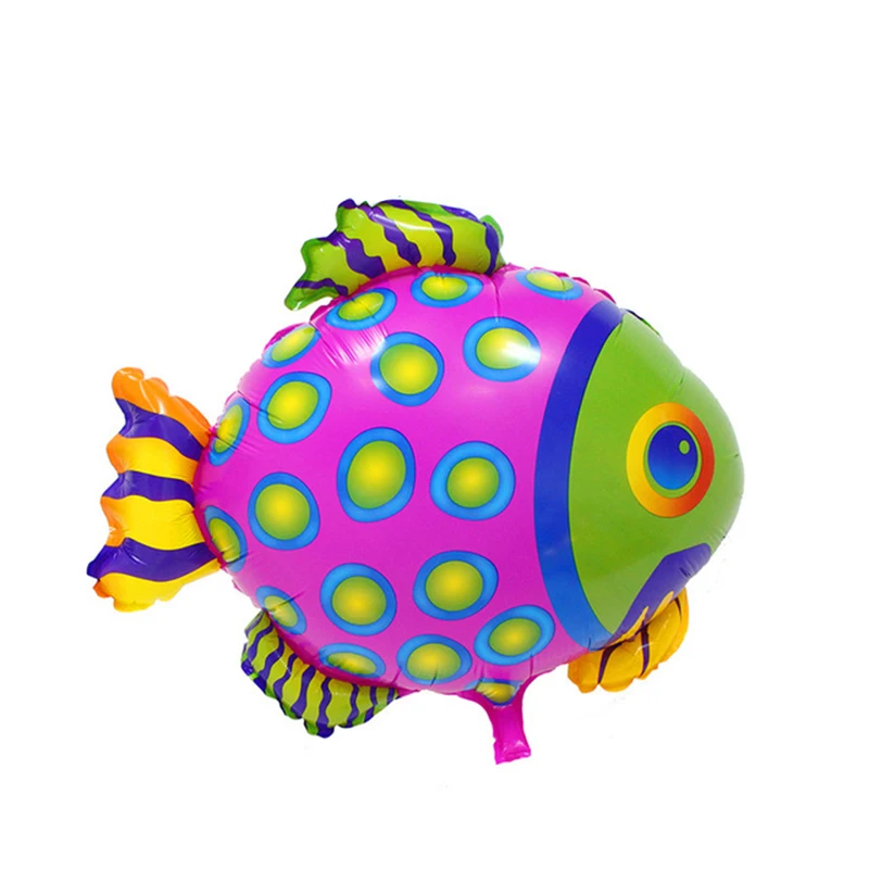 22inch Colorful Cute Dots Fish Sea Creatures Tropical Fish Balloons