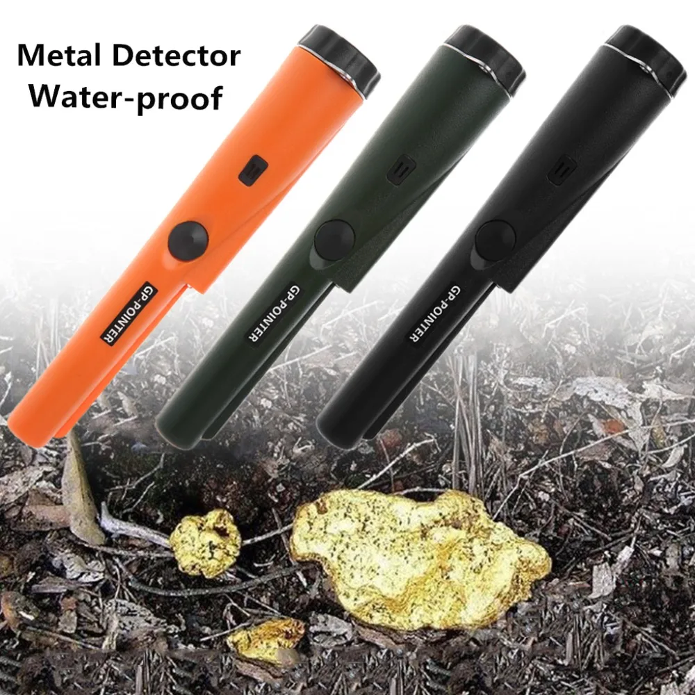 

Metal Detector 360-Degree Pointer Pro Holster Pin Probe Handheld Waterproof LED
