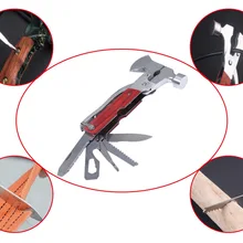 Универсальный для использования вне помещения и в походе аварийный набор инструментов для выживания безопасный Молоток-открывалка Отвертка пилообразный нож, кусачки для кемпинга