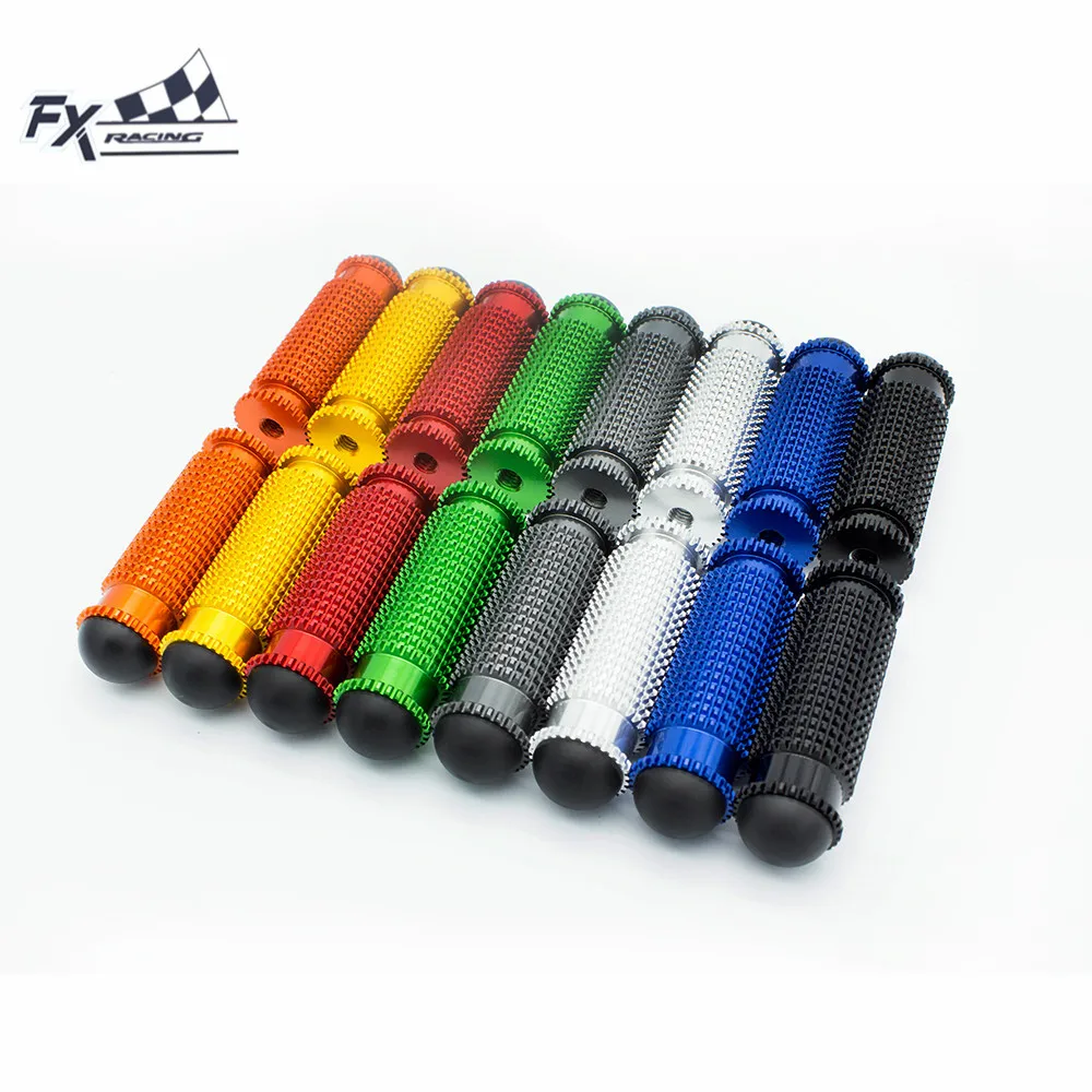 8mm CNC Footpegs Foot Pegs Footpeg Motorcycle Foot Footrest Foot Pegs