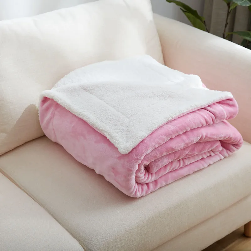 CAMMITEVER, утепленное Флисовое одеяло для дивана/кровати, микрофибра, плюшевое покрывало, Мантас, одеяло, зимний Роскошный домашний декор - Цвет: Красный