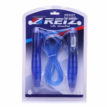 Rope Skipping 3201 Crossfit Fitness Equipment Adjustable Sponge Handle Rope Jumping Bodybuilding Exercise Bearing