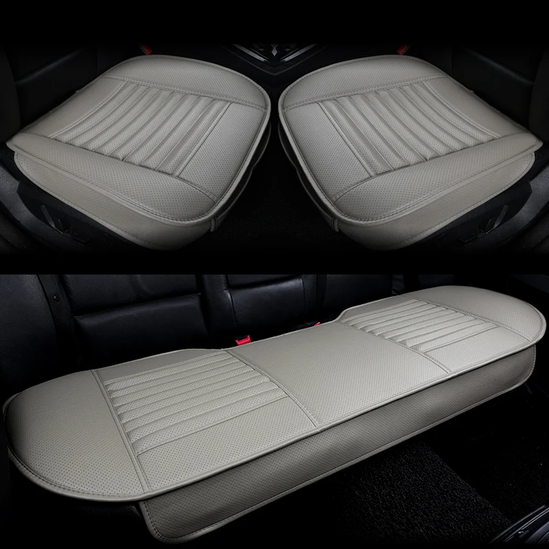 Pu leather Car seat covers, side full cover car styling seat cushion pad mat protector for BMW X1 X3 X4 X5 g30 e30 e34 e36 e38