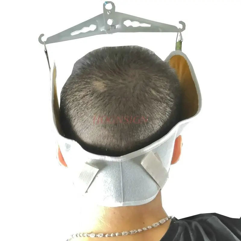 Neck traction medical cervical traction belt neck stretching device and metal bracket pull frame special hook traction frame